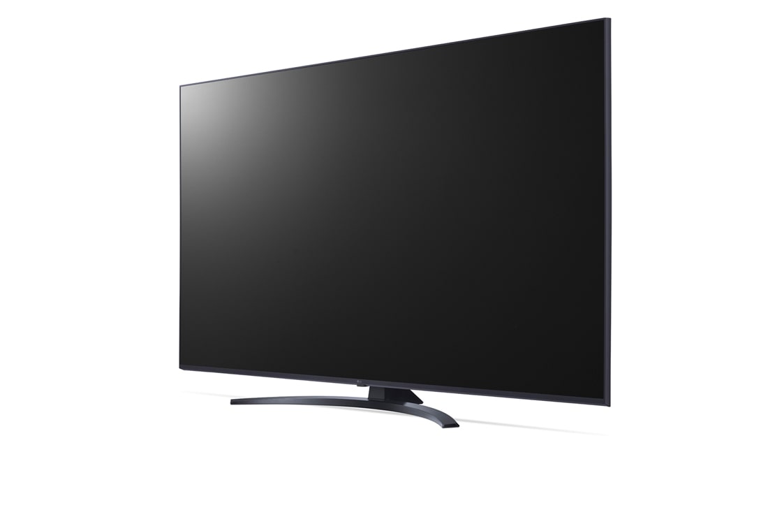 LG UT81 de 50'', 4K Smart TV, Vedere laterală ușor înclinată spre stânga a LG UHD TV, UT80, 50UT81003LA, thumbnail 5