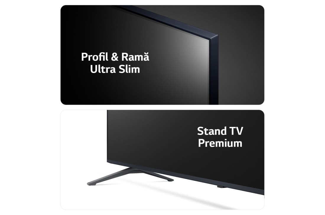 LG AI NANO81 de 86'', 4K Smart TV, Profil și ramă subțire și design elegant al suportului, 86NANO81T3A, thumbnail 4