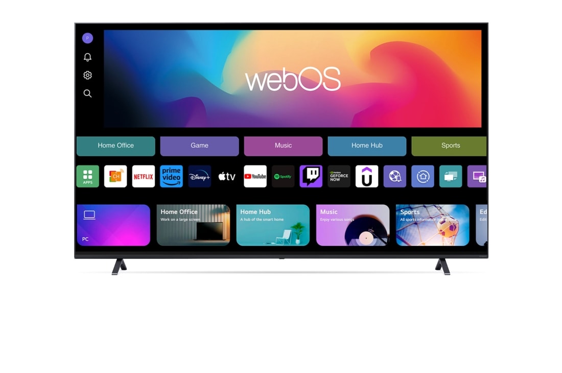 LG AI NANO81 de 86'', 4K Smart TV, Vedere din față, 86NANO81T3A, thumbnail 5