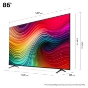 LG AI NANO81 de 86'', 4K Smart TV, 86NANO81T3A, thumbnail 7