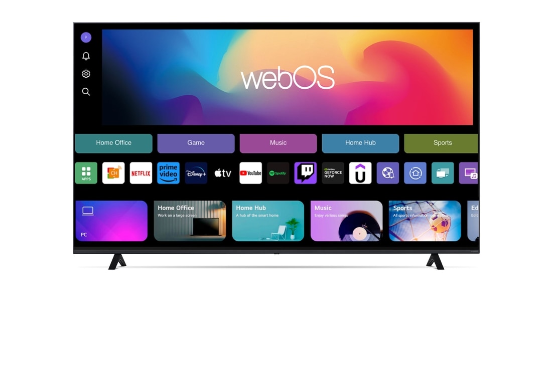 LG AI NANO81 de 75'', 4K Smart TV, Vedere din față, 75NANO81T3A, thumbnail 4