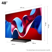 LG OLED evo AI C4 de 48'', 4K Smart TV, 2024, OLED48C41LA, thumbnail 7
