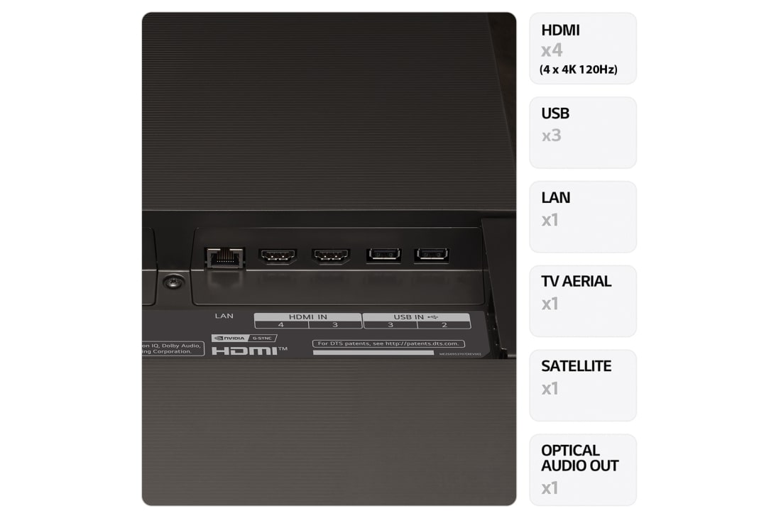 LG OLED evo AI C4 de 83'', 4K Smart TV, OLED83C41LA, thumbnail 3