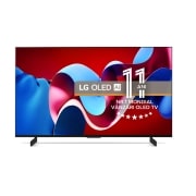 LG OLED evo AI C4 de 42'', 4K Smart TV , 42c4 front, OLED42C41LA, thumbnail 1