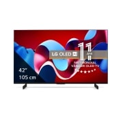 LG OLED evo AI C4 de 42'', 4K Smart TV , 42c4 rezolutie, OLED42C41LA, thumbnail 2