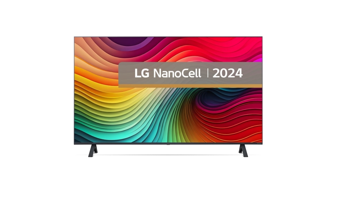 LG NANO81 de 43'', 4K Smart TV, 2021, Vedere din față, 43NANO81T3A