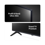 LG AI NANO81 de 43'', 4K Smart TV, Profil și ramă subțire și design elegant al suportului, 43NANO81T3A, thumbnail 4