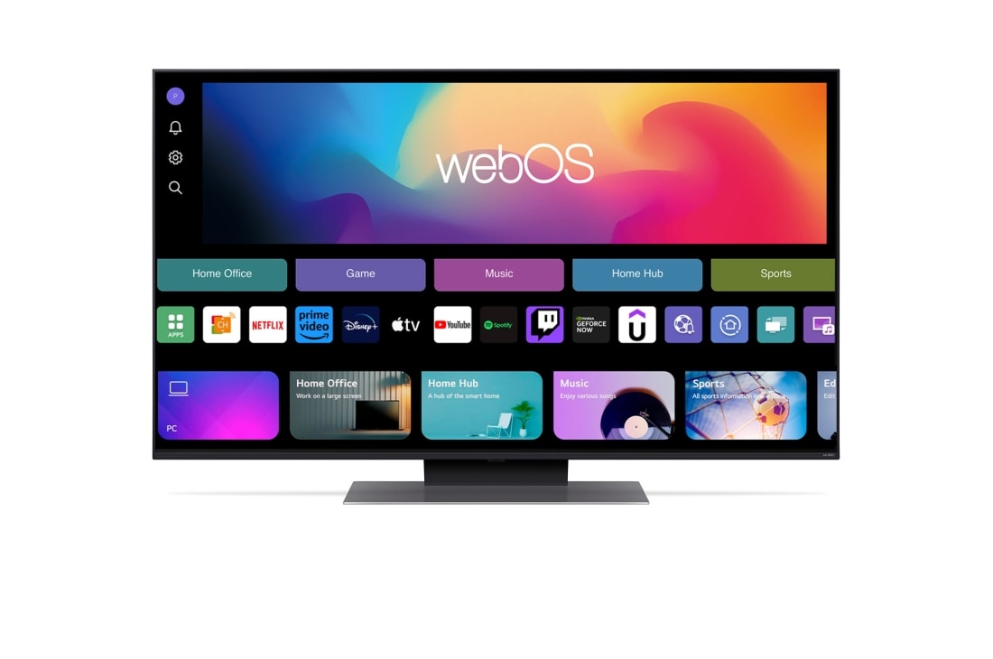 LG AI QNED86 de 50'', 4K Smart TV, Vedere din spate cu porturi și informații despre conexiuni, 50QNED86T3A, thumbnail 5