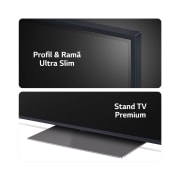 LG AI QNED86 de 50'', 4K Smart TV, Profil și ramă subțire și design elegant al suportului, 50QNED86T3A, thumbnail 4