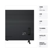 LG OLED AI B4 de 77 inch, 4K Smart TV, lățimii și adâncimii suportului, OLED77B42LA, thumbnail 3