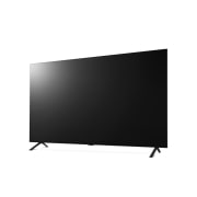 LG OLED AI B4 de 77 inch, 4K Smart TV, Vedere laterală ușor înclinată spre stânga a LG OLED TV, OLED B4, OLED77B42LA, thumbnail 9