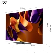 LG OLED evo AI G4 de 65'' cu Stand, 4K Smart TV, OLED65G43LS, thumbnail 8