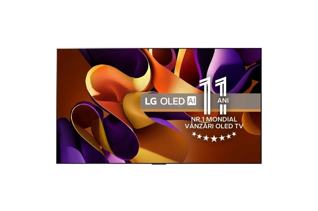 LG OLED evo AI G4 de 65'', One Wall Design, 4K Smart TV, OLED65G42LW
