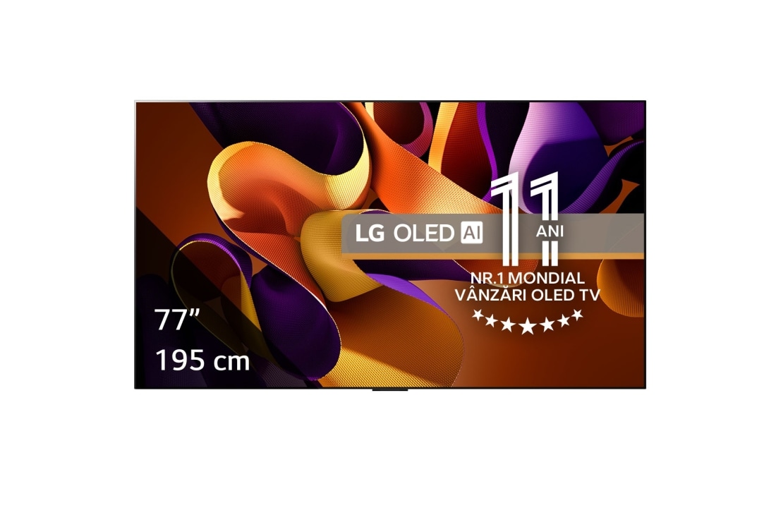 LG OLED evo AI G4 de 77'', One Wall Design, 4K Smart TV, OLED77G42LW, thumbnail 2