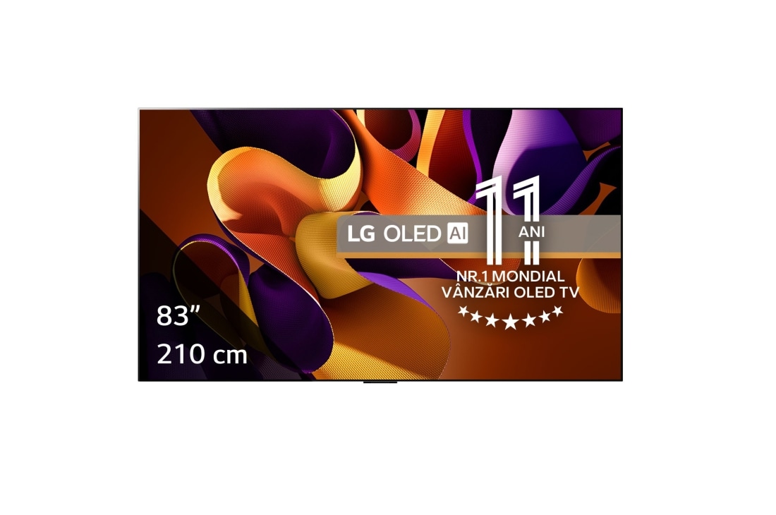 LG OLED evo AI G4 de 83'', One Wall Design, 4K Smart TV, OLED83G42LW, thumbnail 2