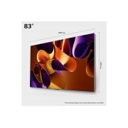 LG OLED evo AI G4 de 83'', One Wall Design, 4K Smart TV, OLED83G42LW, thumbnail 8