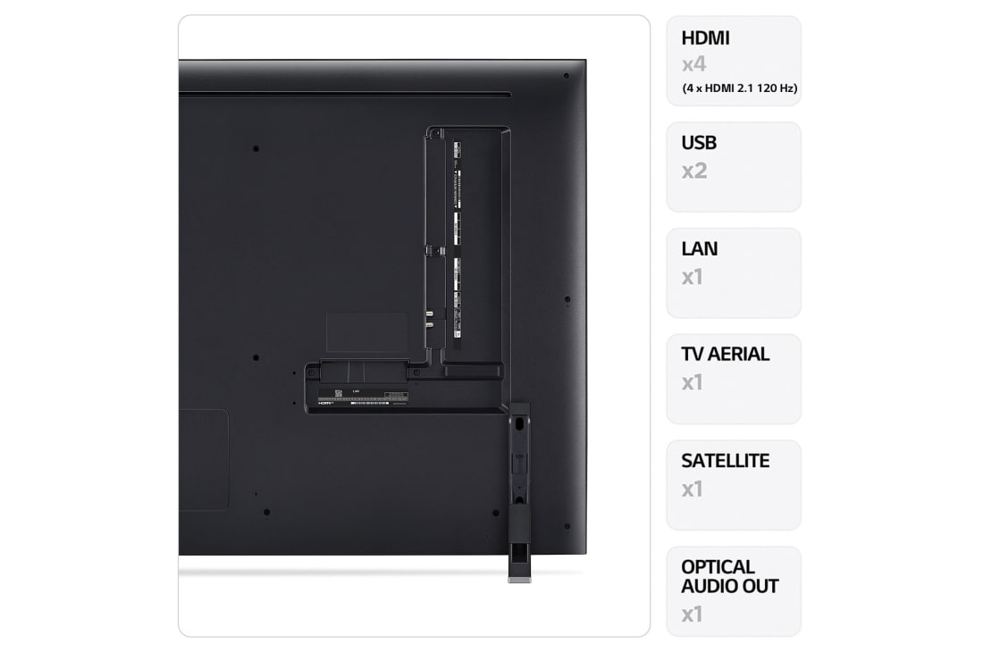 LG AI QNED85 de 55'', 4K Smart TV, 55QNED85T3C, thumbnail 3