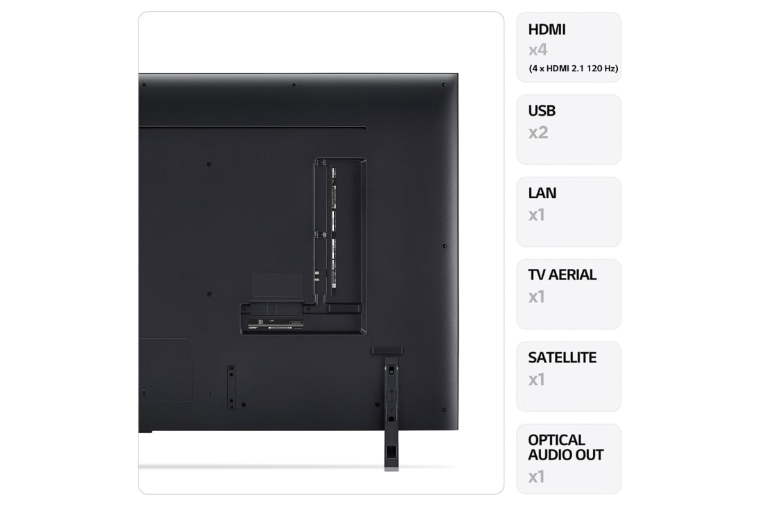 LG AI QNED85 de 65'', 4K Smart TV, 65QNED85T3C, thumbnail 3