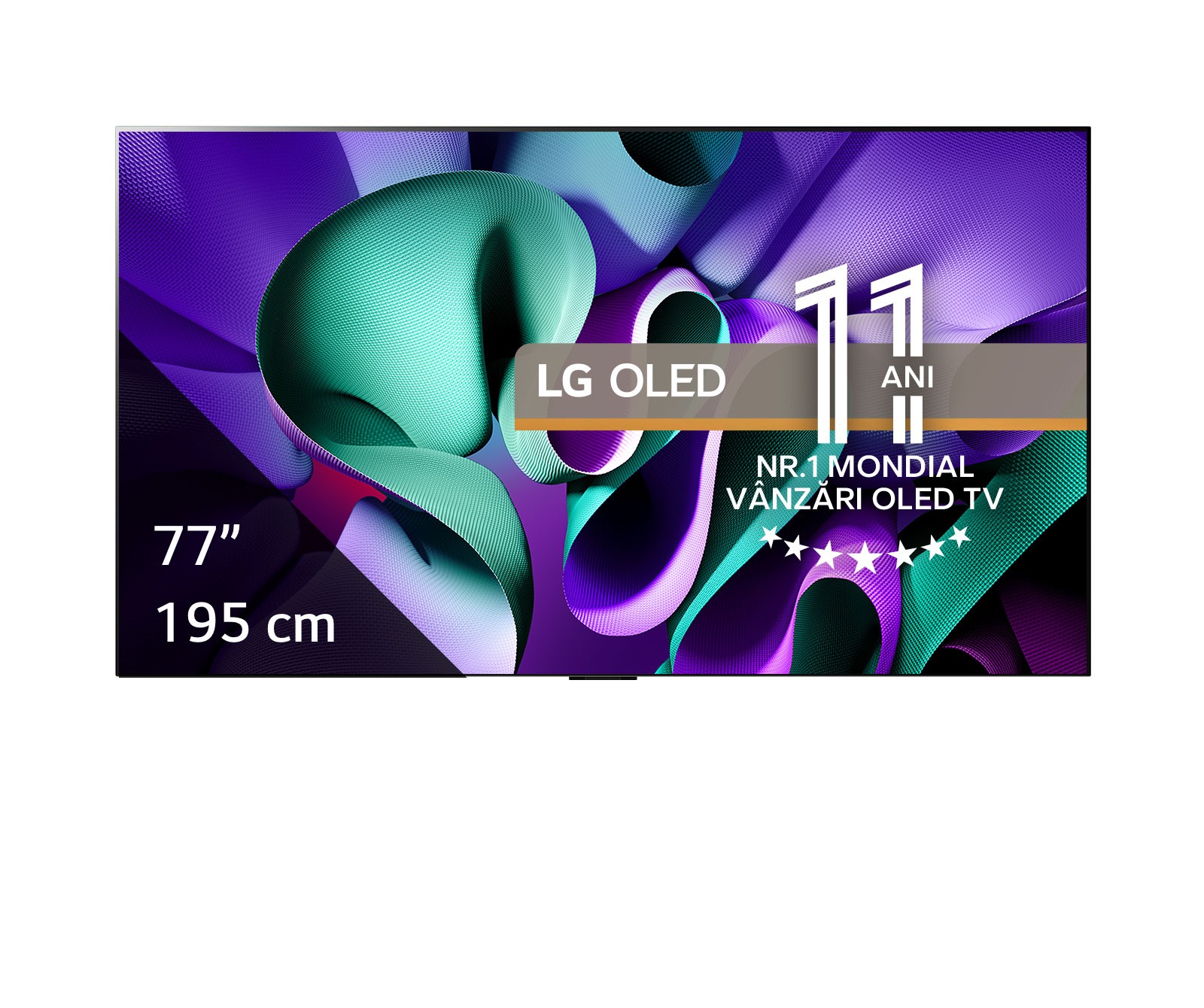 LG OLED M4 AI de 77 inch, 4K Smart TV, 2025, OLED77M49LA, thumbnail 2