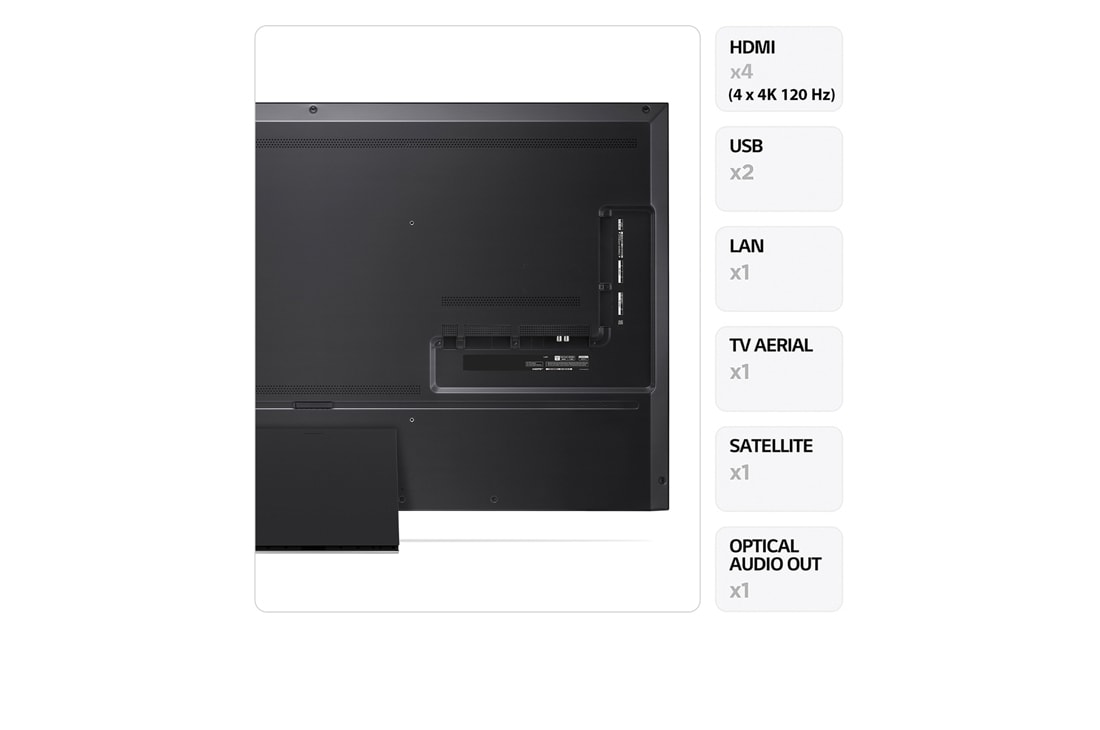 LG QNED91 de 75'', MiniLED, 4K Smart TV, Imagine laterală cu televizorul LG QNED, QNED91, 75QNED91T3A, thumbnail 3