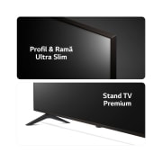 LG NANO82 de 50'', 4K Smart TV, Prim plan a marginii superioare a LG NanoCell TV, NANO82, 50NANO82T3B, thumbnail 4