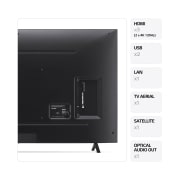 LG NANO82 de 75'', 4K Smart TV, Vedere din spate a LG NanoCell TV, NANO82, 75NANO82T3B, thumbnail 3