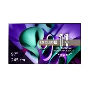 LG TV LG SIGNATURE OLED M4 97 inch 120Hz, cu transfer true wireless video și audio 4K, OLED97M49LA, thumbnail 2