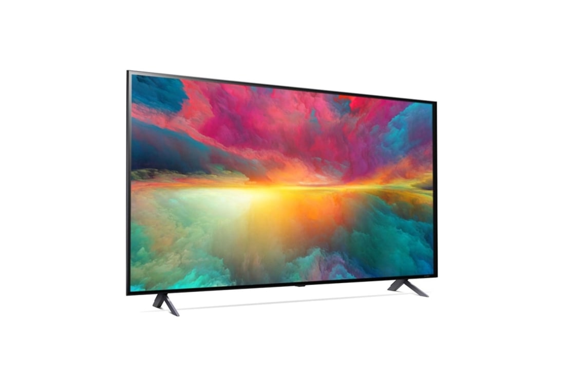 LG QNED77 de 43'', 4K Smart TV, vedere laterală la 30 de grade cu imagine continuă, 43QNED773RB, thumbnail 6