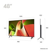 LG OLED B4 AI de 48'', 4K Smart TV, OLED48B43LA, thumbnail 7