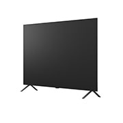 LG OLED AI B5 4K Smart TV 2025 55 inch, Vedere largă a unei sufragerii premium în nuanțe pământii. Pe perete este un LG OLED AI B5 4K Smart TV cu o ilustrație pe ecran. LG Soundbar este montat dedesubt. , OLED55B53LA, thumbnail 17