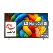 LG NANO80 AI de 75 inch, 4K Smart TV, 2025, 75NANO80A3B, thumbnail 1