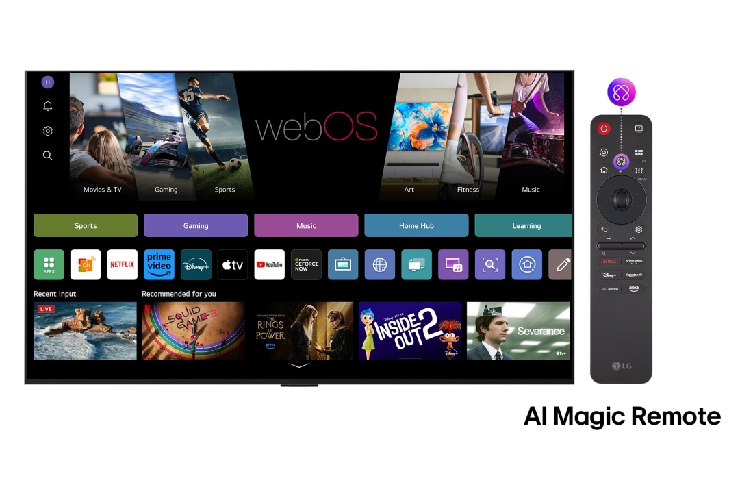 LG 55 inch LG OLED evo AI G5 4K Smart TV 2025, OLED55G51LW, thumbnail 3