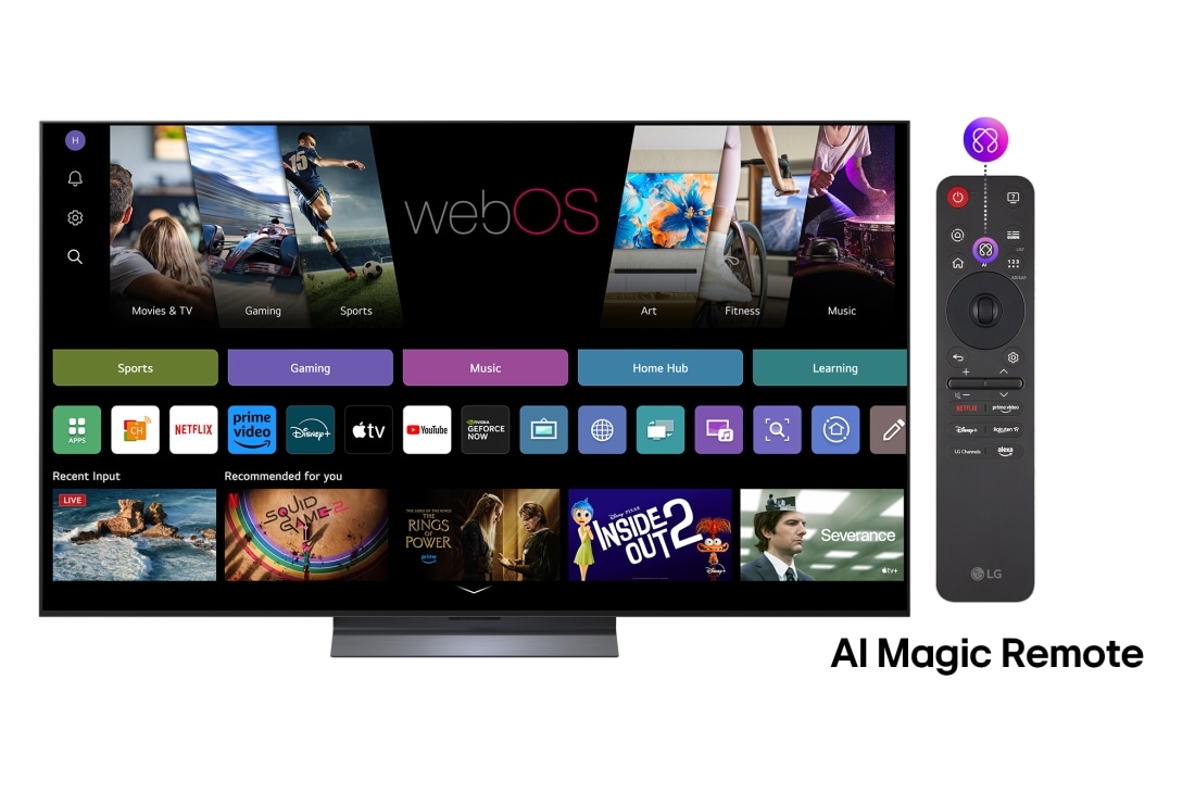 LG OLED evo AI C5 de 65 inch, 4K Smart TV, 2025, OLED65C51LA, thumbnail 3