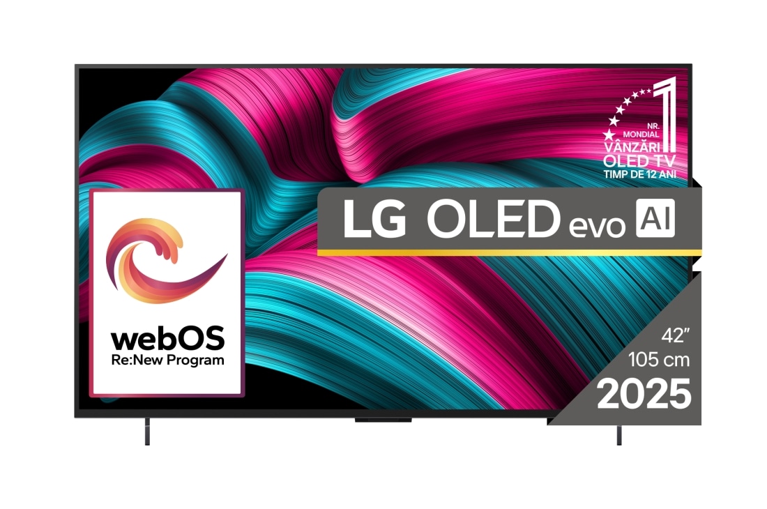 LG  83 tolline LG OLED evo AI C5 4K nutiteler 2025, OLED83C56LA