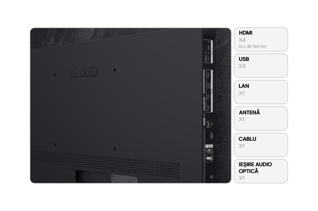 LG OLED evo AI C5 de 55 inch, 4K Smart TV, 2025, OLED55C52LA, thumbnail 2