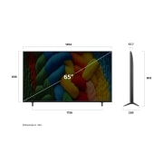 LG NANO80 AI de 65 inch, 4K Smart TV, 2025, 65NANO80A3B, thumbnail 5