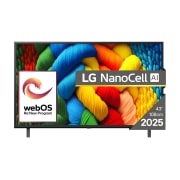 LG NANO80 AI de 43 inch, 4K Smart TV, 2025, 43NANO80A3B, thumbnail 1