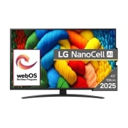 LG NANO81 AI de 43 inch, 4K Smart TV, 2025, 43NANO81A3A, thumbnail 1