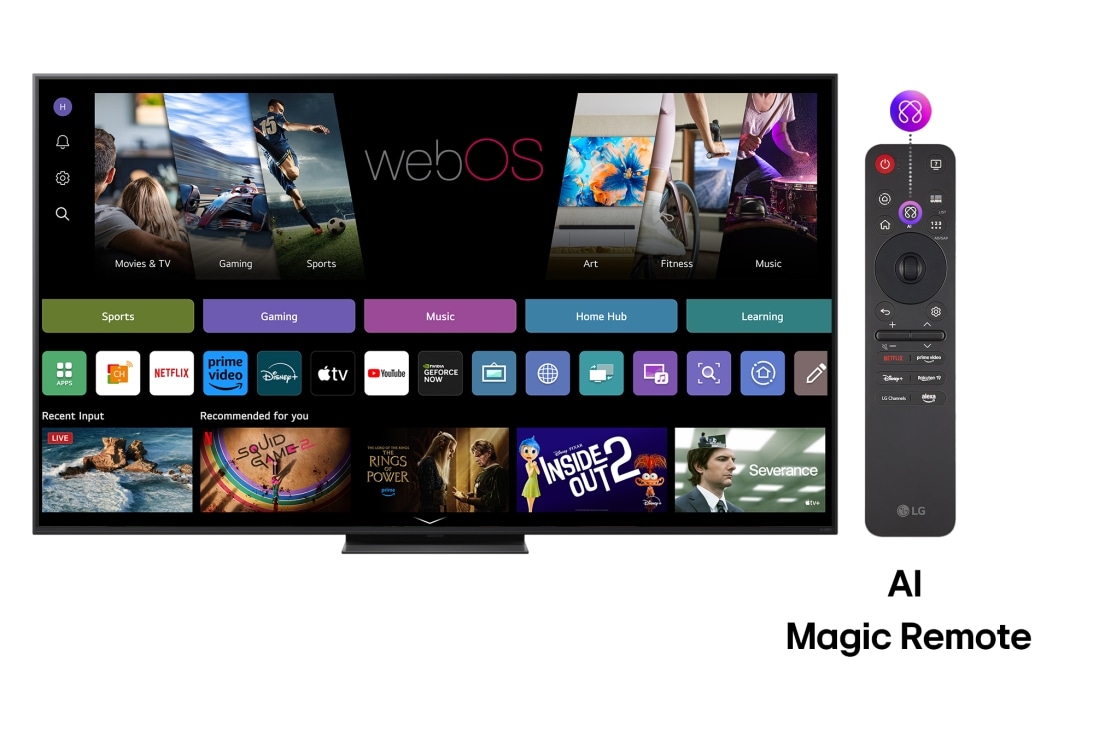 LG QNED AI QNED86 MiniLED 4K Smart TV 75 inci 2025, 75QNED86A3A, thumbnail 3