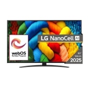 LG NANO81 AI de 50 inch, 4K Smart TV, 2025, 50NANO81A3A, thumbnail 1