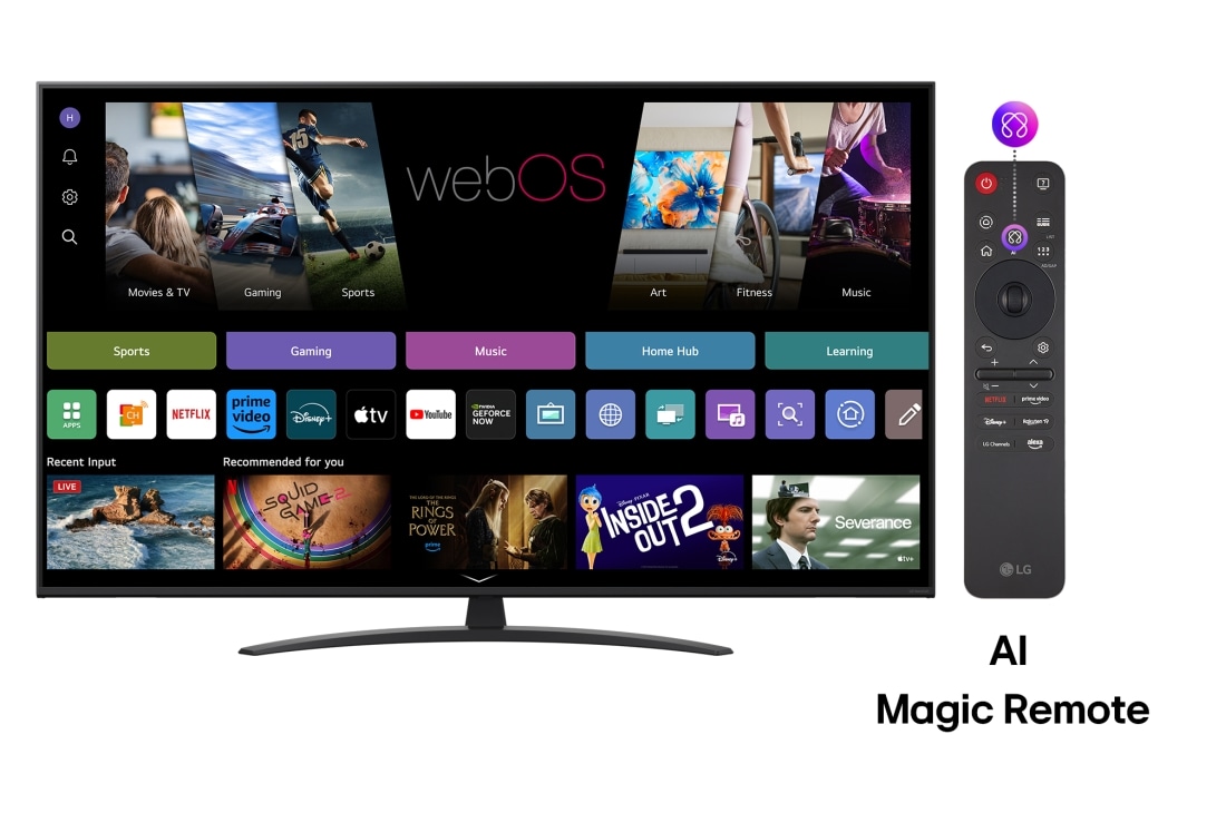 LG NANO81 AI de 65 inch, 4K Smart TV, 2025, 65NANO81A3A, thumbnail 3