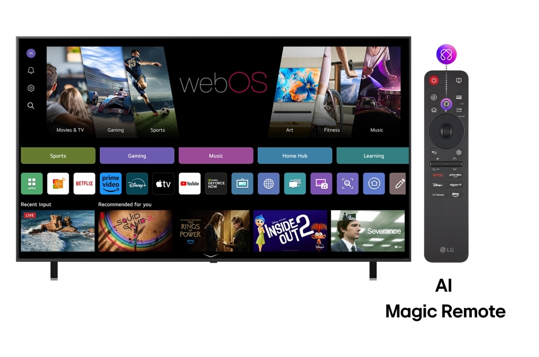 LG QNED AI QNED85 MiniLED 4K Smart TV 86 inci 2025, 86QNED85A3C, thumbnail 3