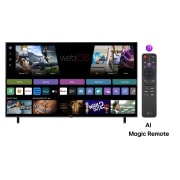 LG QNED AI QNED85 MiniLED 4K Smart TV 86 inci 2025, 86QNED85A3C, thumbnail 3