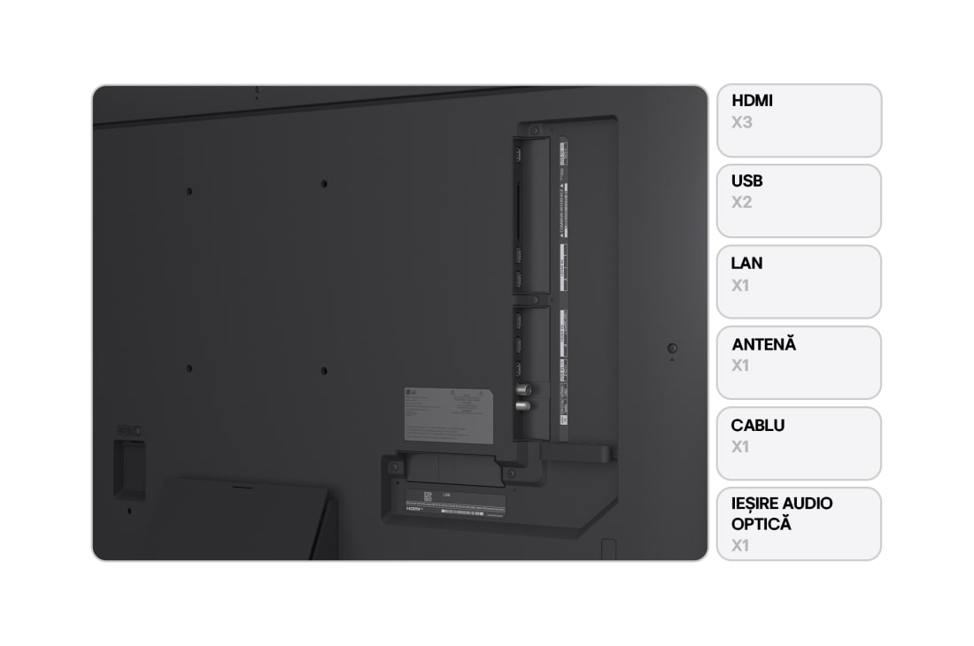 LG QNED86 evo AI de 50 inch, 4K Smart TV, 2025, 50QNED86A3C, thumbnail 2