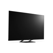 LG QNED evo AI, QNED93 de 55 inch, 4K Smart TV, 2025, +45 grade vedere laterală spate, 55QNED93A6A, thumbnail 17