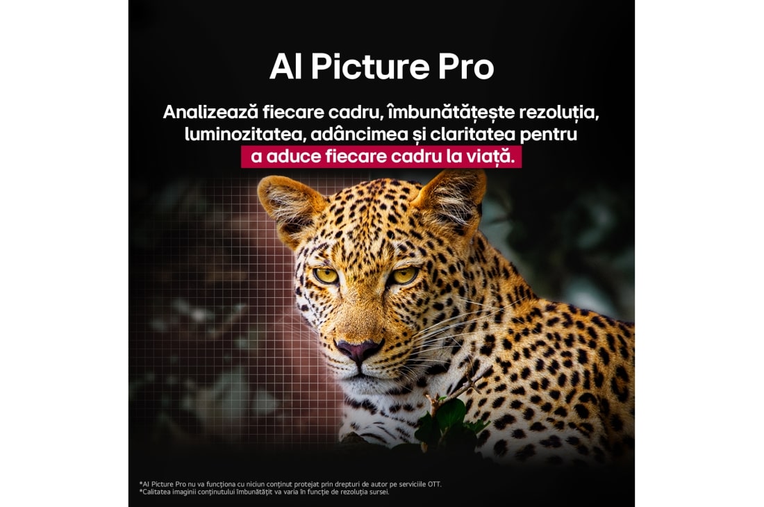 LG OLED evo AI C5 de 48 inch, 4K Smart TV, 2025, LG AI Magic Remote cu buton AI evidențiat. În jurul lui sunt diferite funcționalități pe care un utilizator le poate accesa de la buton. AI Voice ID, AI Search, AI Chatbot, AI Concierge, AI Picture Wi, OLED48C52LA, thumbnail 11