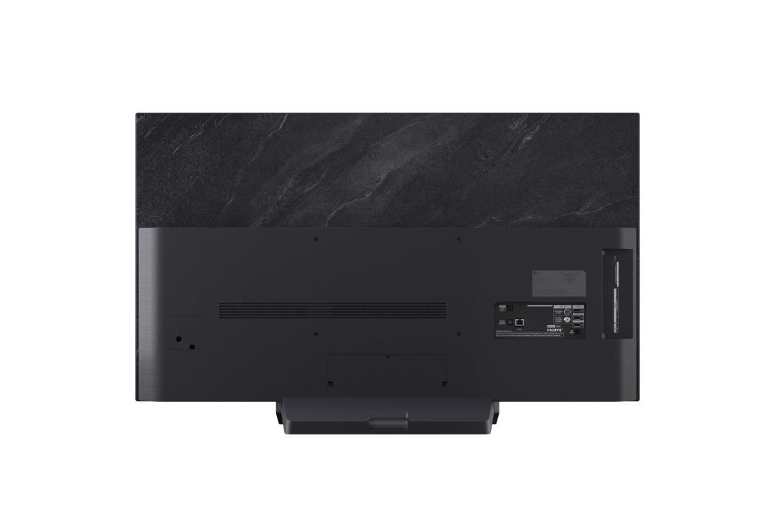 LG OLED evo AI C5 de 48 inch, 4K Smart TV, 2025, Conținut sci-fi rulează pe un ecran de LG TV. Pe ecran este interfața AI Chatbot. Utilizatorul a trimis un mesaj către chatbot spunând că ecranul este prea întunecat. Chatbot a oferit soluția pentru s, OLED48C52LA, thumbnail 15