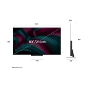 LG OLED evo AI C5 de 83 inch, 4K Smart TV, 2025, OLED83C51LA, thumbnail 6