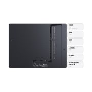 LG 97 inch LG OLED evo AI G5 4K Smart TV 2025, imagine cu conectica, OLED97G51LW, thumbnail 2