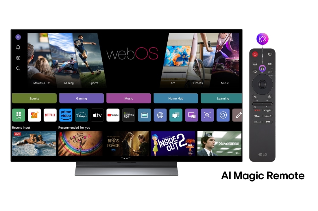 LG 48 inch LG OLED evo AI G5 4K Smart TV 2025, OLED48G53LS, thumbnail 3